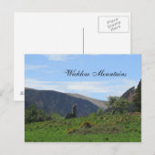 Wicklow Mountains Ierland Iers Landschap Briefkaart (Voorkant / Achterkant)
