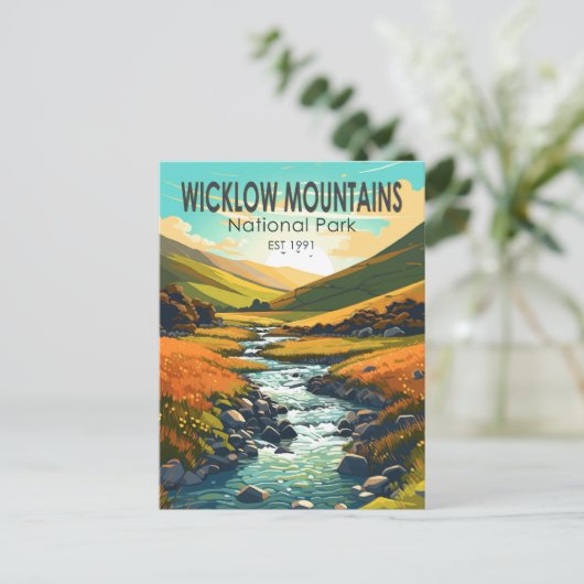Wicklow Mountains National Park Briefkaart (Staand voorkant)