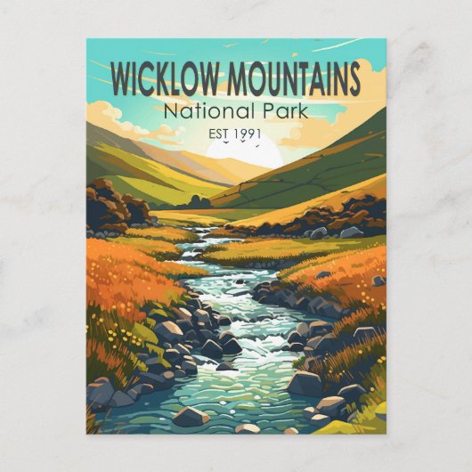 Wicklow Mountains National Park Briefkaart (Voorkant)