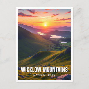 Wicklow Mountains National Park Ierland Reizen Briefkaart
