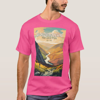 Wicklow Mountains National Park Ireland Travel Art T-shirt