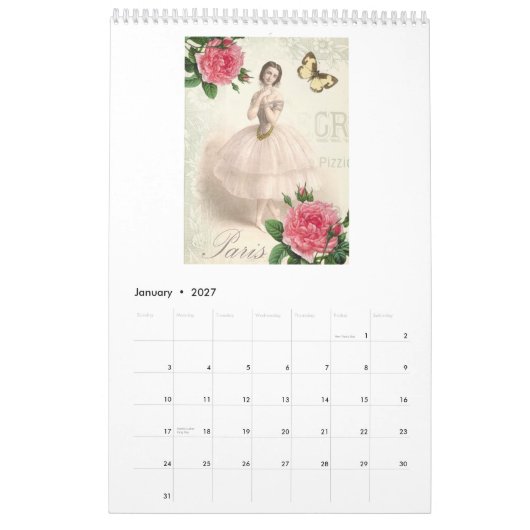 Wickly Lovely 2013 Kalender (Jan 2027)