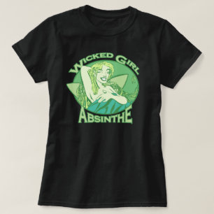 Wicky Girl Absinthe T-shirt