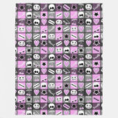 Wicky Love Fleece Deken (Voorkant)