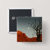 Wicky Moon Vierkante Button 5,1 Cm (Voorkant /achterkant)