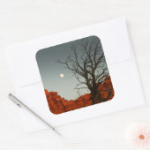 Wicky Moon Vierkante Sticker (Envelop)