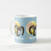 Widder 21. März bis 20. April Tasse Koffiemok (Voorkant links)
