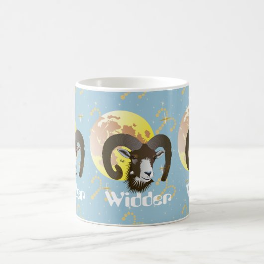 Widder 21. März bis 20. April Tasse Koffiemok (Center)