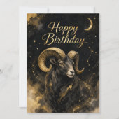 Widder Happy Birthday Sternzeichen Design (Voorkant)