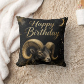 Widder Happy Birthday Sternzeichen Design Kussen (Deken)