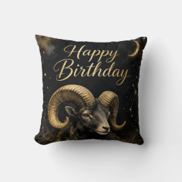Widder Happy Birthday Sternzeichen Design Kussen