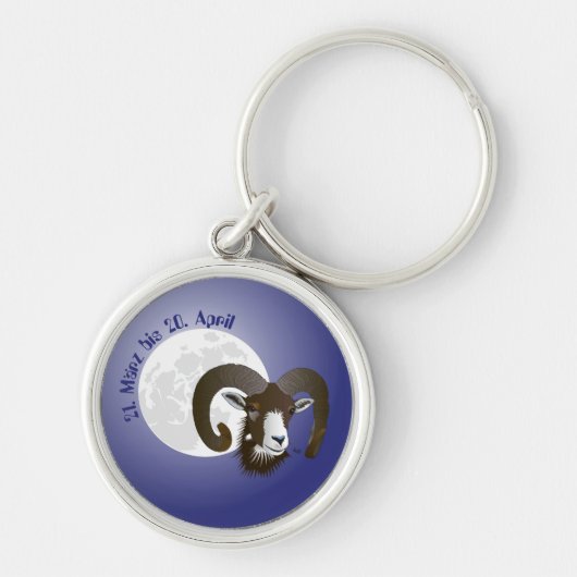 Widder - Sternbild Schlüsselanhänger Sleutelhanger (Voorkant)