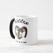 Widder - Sternzeichen Tasse Magische Mok (Voorkant links)