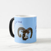 Widder - Sternzeichen Tasse Magische Mok (Voorkant links)