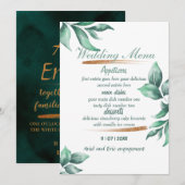 widding uitnodiging (Voorkant / Achterkant)