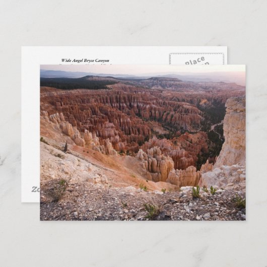 Wide Angel Bryce Canyon Briefkaart (Voorkant / Achterkant)