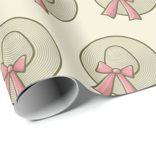 Wide Brimmed Pet Yellow Cadeaupapier (Rol Hoek)