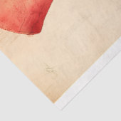 Wide Eyed Steampunk Doll, Rode AM3 Decoupage Tissuepapier (Detail)