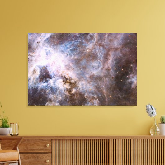 Wide Field 30 Doradus UVIS Canvas Afdruk (Insitu (Woonkamer))