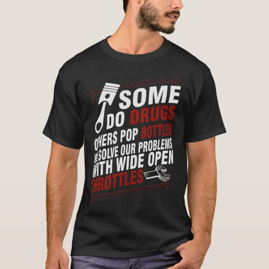 Wide Open Throttles T-shirt (Voorkant)