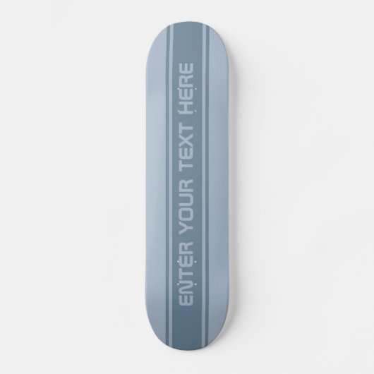 Wide Stripes aangepaste skateboard (Voorkant)