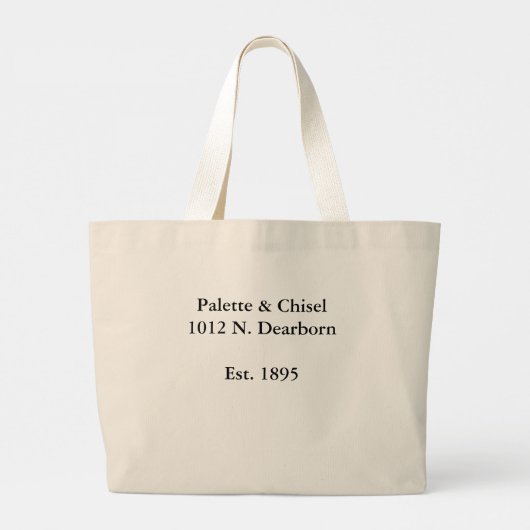 Wide Studio Scandals Canvas tas (Achterkant)