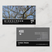 Widescreen 385 - Tanden in de Zon Visitekaartje (Voorkant / Achterkant)