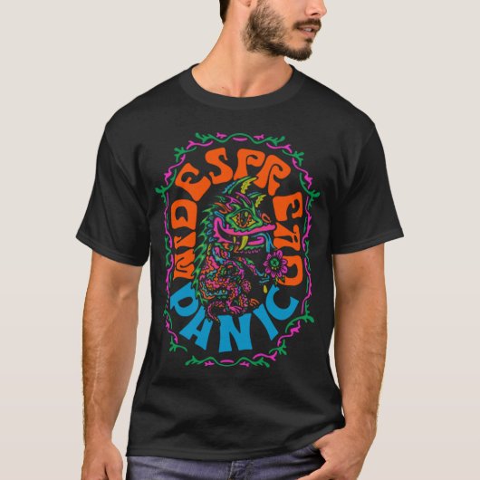 Widespread Panic Vintage Band grappig T-shirt (Voorkant)