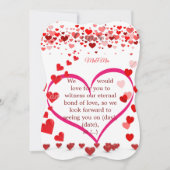 Widing invitation  kaart (Voorkant)