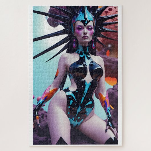 Widow Queen of the Scrum Run Legpuzzel (Verticaal)