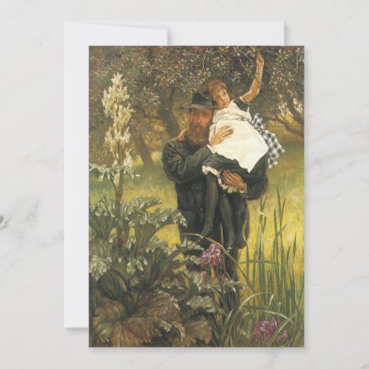 Widower van Tissot,  Victoriaans portret kunst (Voorkant)