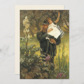 Widower van Tissot,  Victoriaans portret kunst (Voorkant / Achterkant)