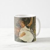 Widower van Tissot, Victoriaans portret kunst Koffiemok (Voorkant rechts)