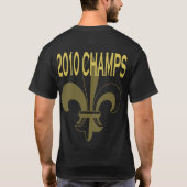Wie? 2010 Gold Crown CHAMPIES (T-shirt) T-shirt (Achterkant)