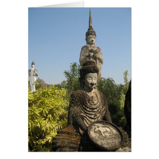 Wie aanbidden jullie? Nong Khai, Isaan, Thailand (Voorkant)