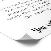 Wie ben ik? Baby shower Game Sign afdrukbaar Poster (Hoek)