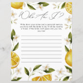 Wie ben ik belangrijkste squeeze Cirtus Vrijgezell (Voorkant)