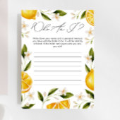 Wie ben ik belangrijkste squeeze Cirtus Vrijgezell