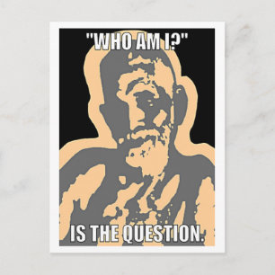 Wie ben ik? Briefkaart