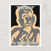 Wie ben ik? Briefkaart (Voorkant)