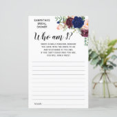 Wie ben ik? Bruidsmeisjesfeest spel nederlands spa (Staand voorkant)