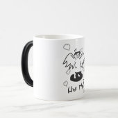 Wie ben ik? magische mok (Voorkant links)