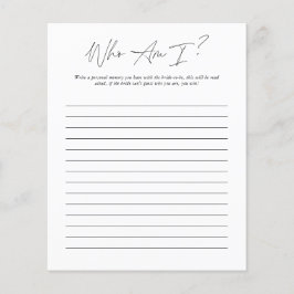 Wie ben ik? | VRIJGEZELLENFEEST