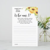 Wie ben ik vrijgezellenfeest engels spaans spel (Staand voorkant)