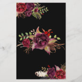 Wie ben ik? Vrijgezellenfeest game-kaart Flyer (Achterkant)