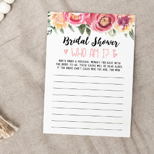 Wie ben ik Vrijgezellenfeest of Hen Party spel Kaa Kaart