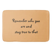 Wie ben jij? badmat (Voorkant)