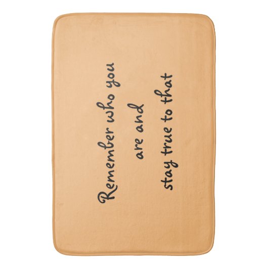 Wie ben jij? badmat (Voorkant Verticaal)