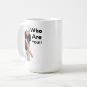 Wie ben jij Cam Koffiemok (Voorkant links)