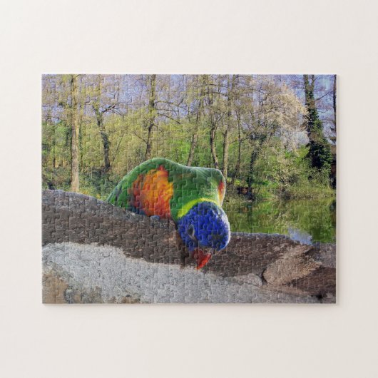 Wie ben jij? Cute Lori Legpuzzel (Horizontaal)